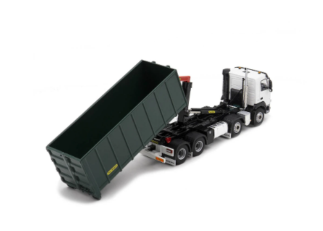 Volvo FM4 con gancho Palfinger y contenedor 40 m3 escala 1:50 Wsi Models