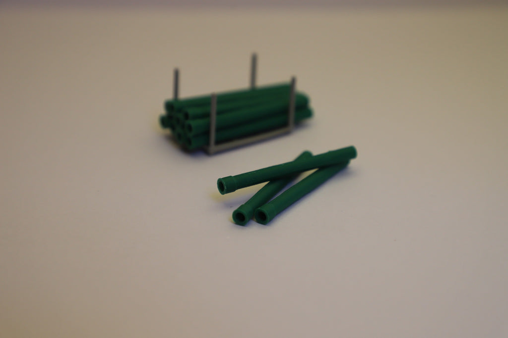 KG Pipes / Tubos pequeños con soporte - escala 1:50