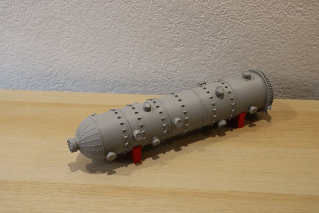 Tambor de coque - escala 1:50