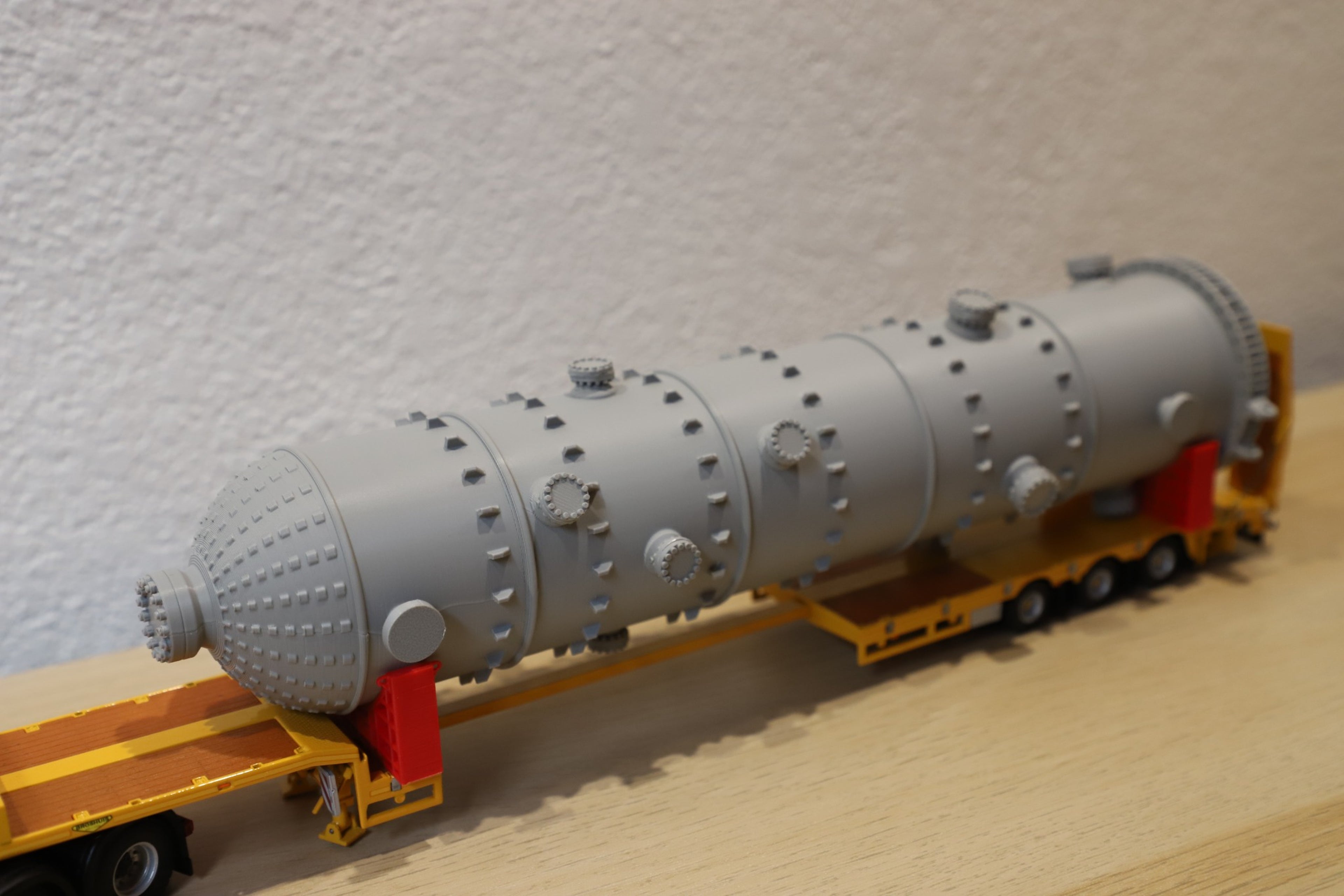 Tambor de coque - escala 1:50