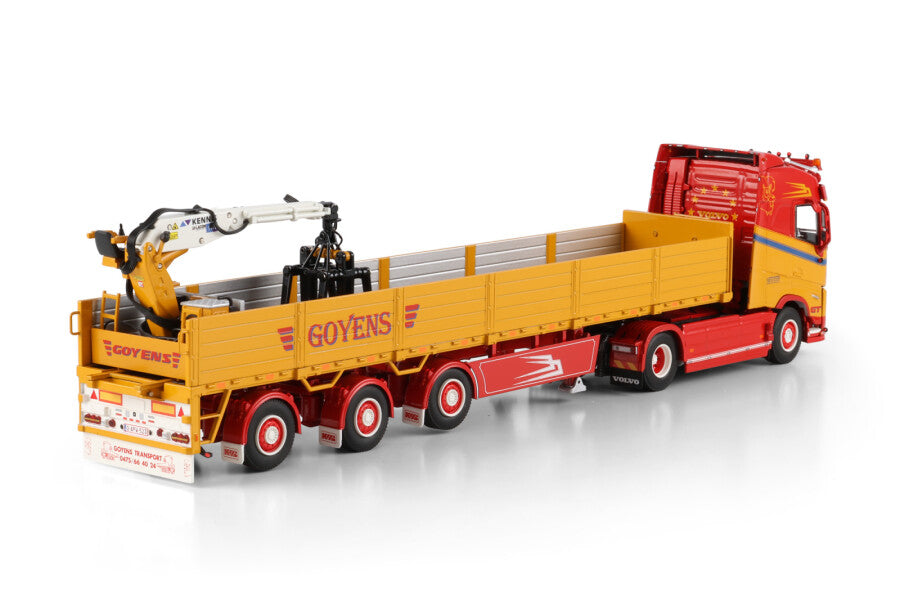 Goyens; VOLVO FH AERO GLOBETROTTER 4X2 BRICK TRAILER - 3 AXLE