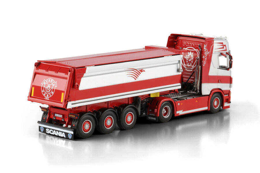 Ralf Zorn; SCANIA S HIGHLINE CS20H 4X2 NON STEERING TIPPER TRAILER - 3 AXLE