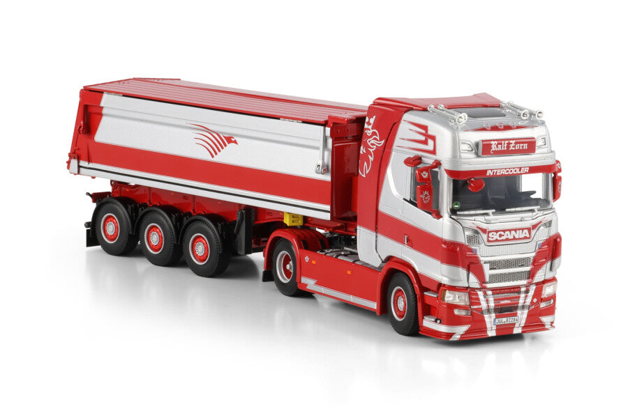 Ralf Zorn; SCANIA S HIGHLINE CS20H 4X2 NON STEERING TIPPER TRAILER - 3 AXLE